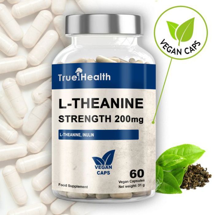 L-Theanine Strength 200mg 60 Caps - Avec Inulin, Relaxation & Digestion Optimale