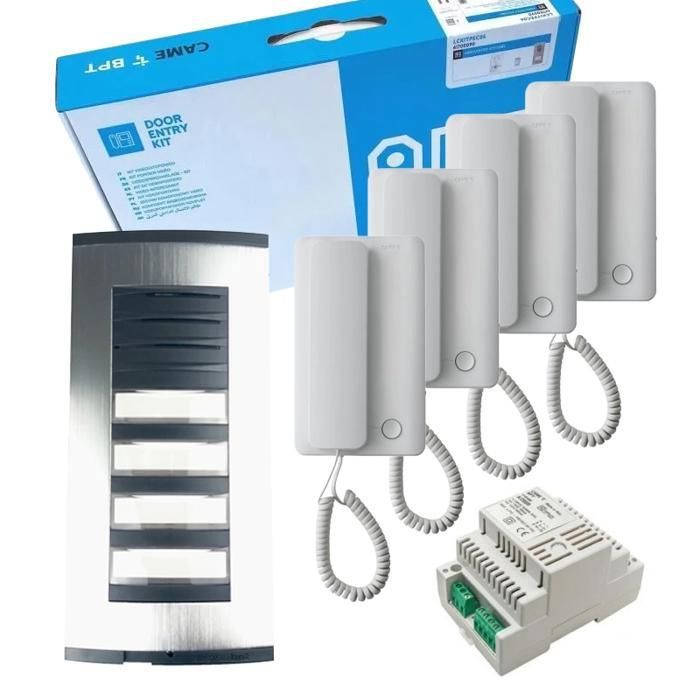 Kit interphone audio CAME BPT 4 postes