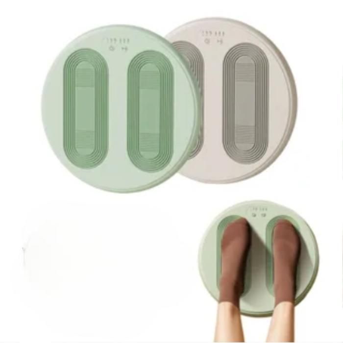 Chauffe-pieds et masseur USB à 3 réglages, avec contrôle de la température et des vibrations.