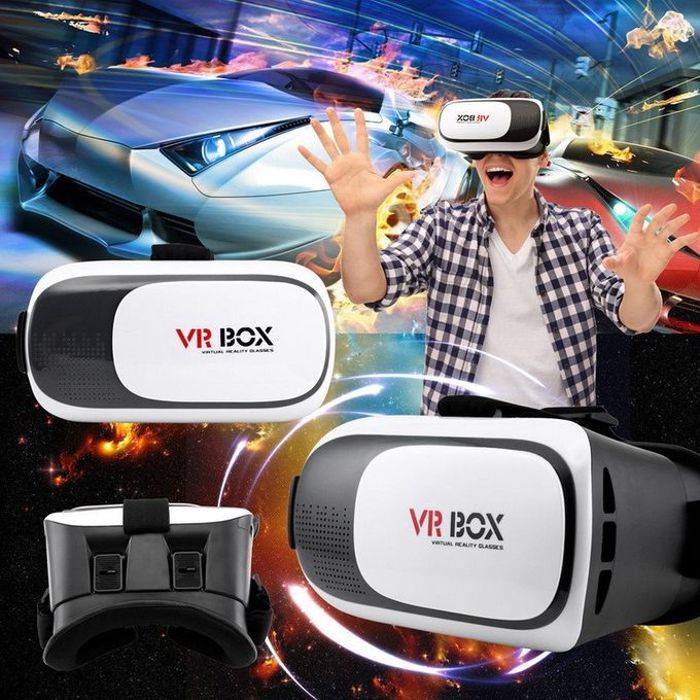 Lunettes 3D Réalité Virtuelle Case VR BOX Pour Tous mobiles