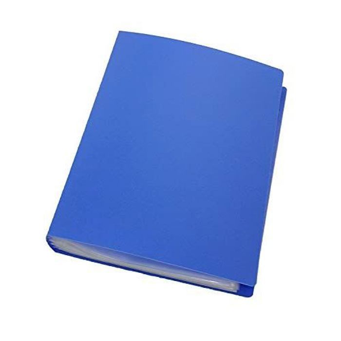 Plastic PORTE Documents en  plastic  60 vues BLEU