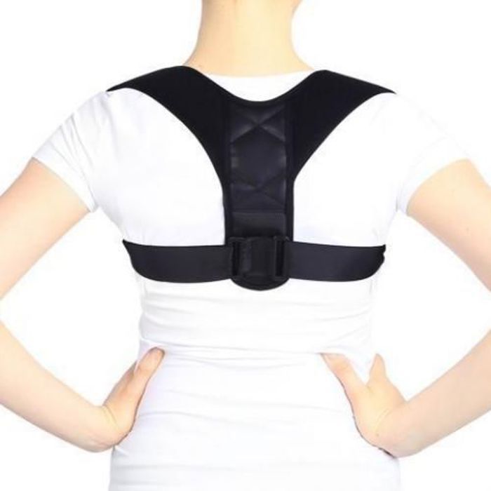 Ceinture Dos Épaule Réglable Adulte Corset Retour Posture Correcteur Dos Épaule Ceinture de Soutien