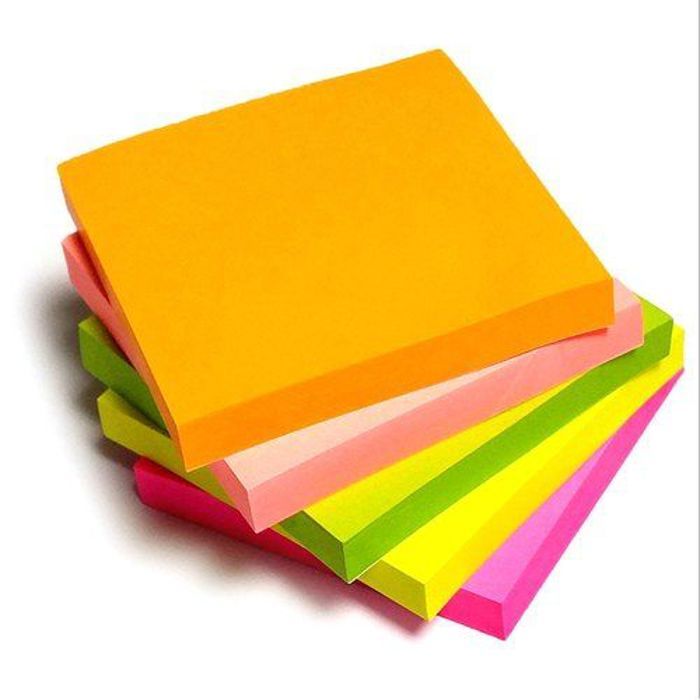 POST-IT STICK NOTE LUX  PAD 76*76 4 COULEURS  400 sheet