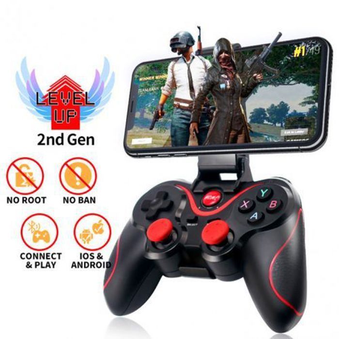 manette Bluetooth sans fil jeu X3 Wireless Controller pour téléphone et pc et tv