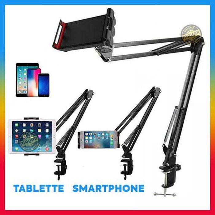 Support de Fixation Universel 360° pour Tablette et Téléphones