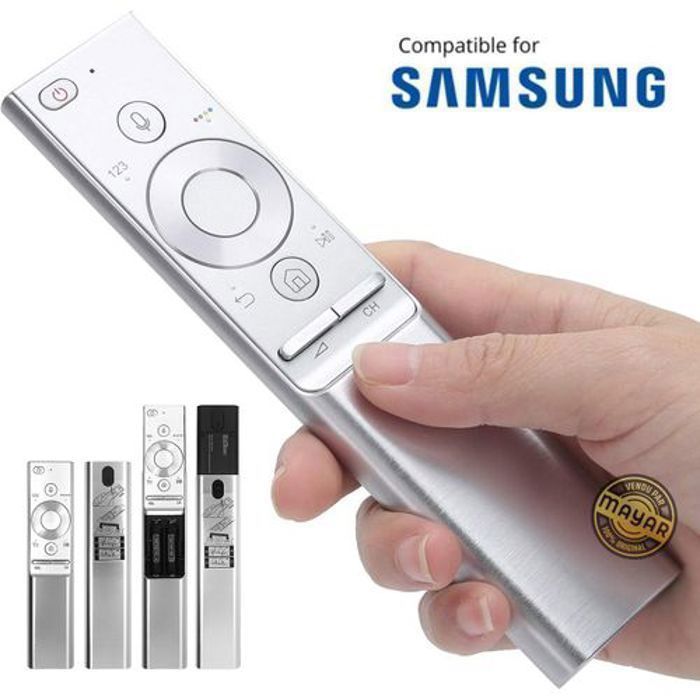 Télécommande TV - Samsung - BN59-01272A - Aluminium - Ergonomique - Longue portée