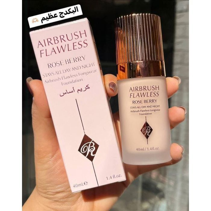 Roseberry fond de teint Airbrush Flawless Rose Berry Longwear Foundation :