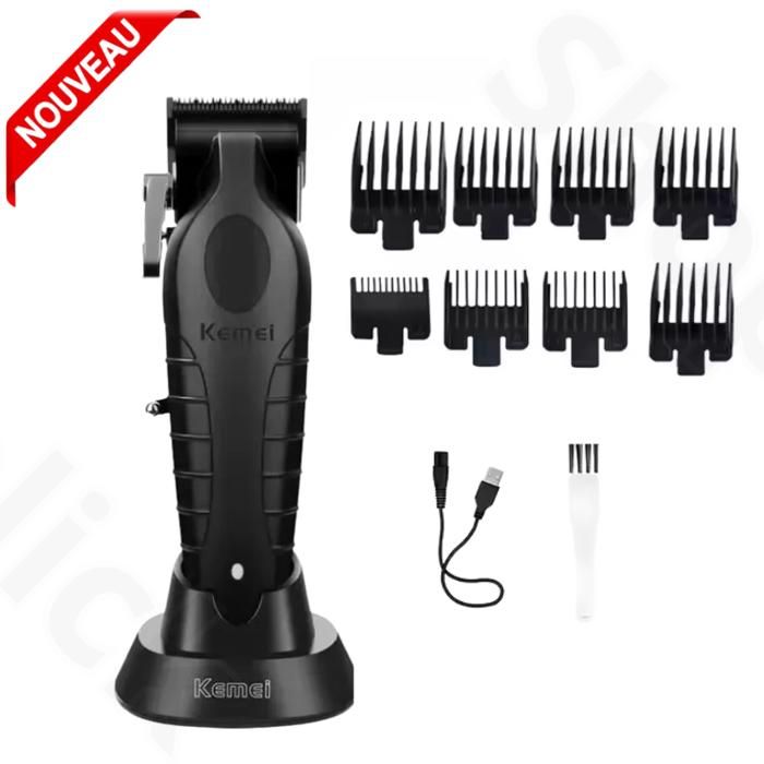 Tondeuse à cheveux professionnelle avec lame dlc pour salon de coiffure
