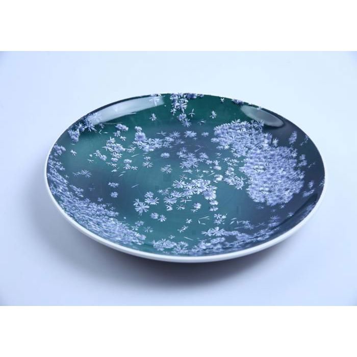 Assiette Plate - MPPP - Ronde - Porcelaine - 30cm - Couleur Aléatoire