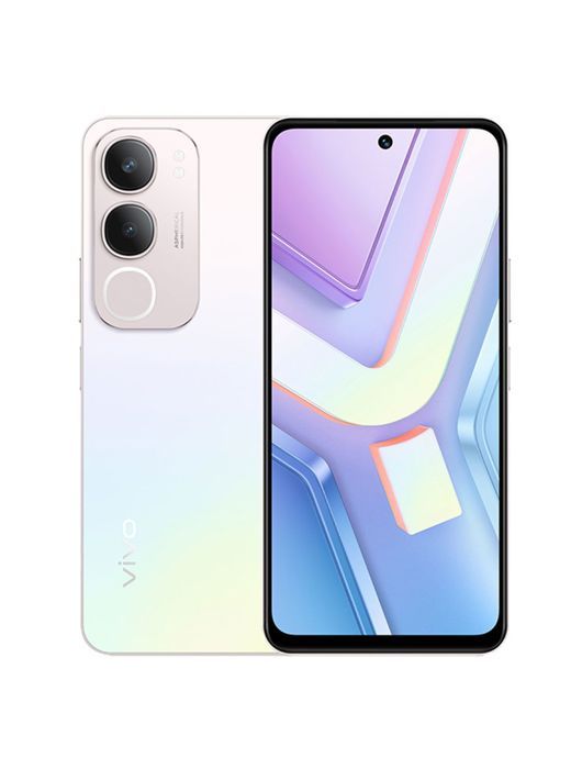 vivo Smartphone Y19S 6 Go de RAM, 128 Go  Argent Nacré
