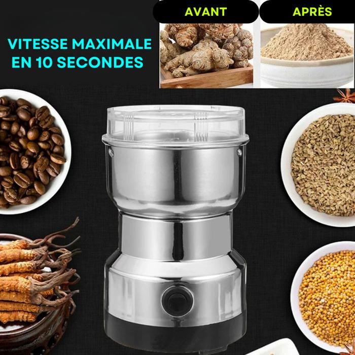 Moulin épices électrique, moulin à café - 200W