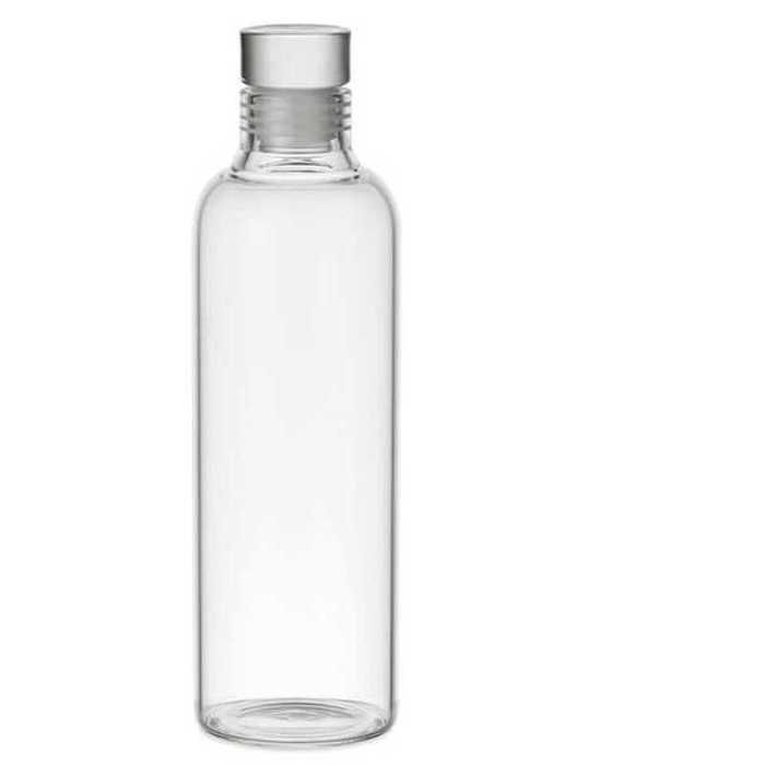 Bouteille d’eau en verre 850 ml transparent