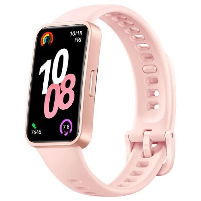 Huawei - Montre Connectée Band 10 – Suivi Sommeil/Cardio - 14 Jours d'Autonomie - Rose