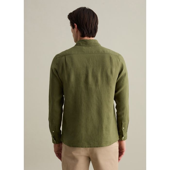 MEN'S CASUAL L/S SHIRTS -FOUR LEAF CLOVER - Marjane Mall - Image 3