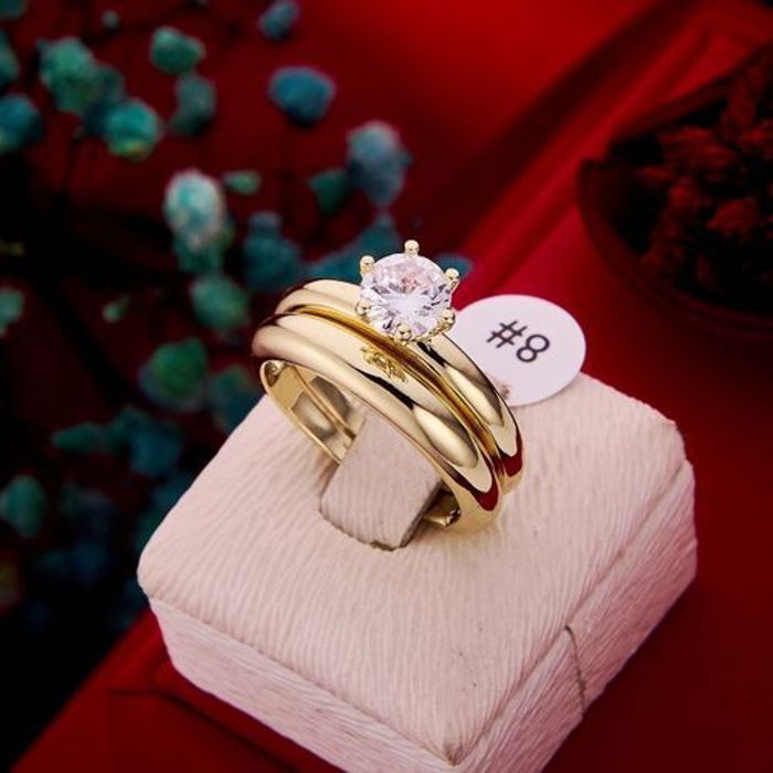 bague de mariage plaqué or