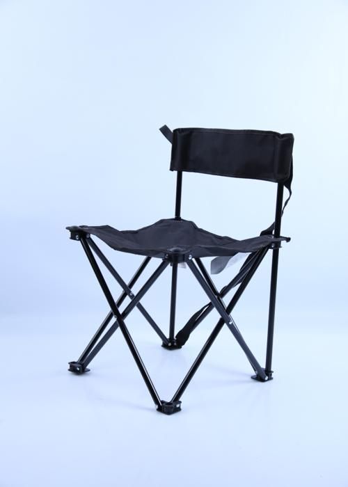 Chaise camping - CJ - CJ2557 - Noir - 1 place - Légère et compacte