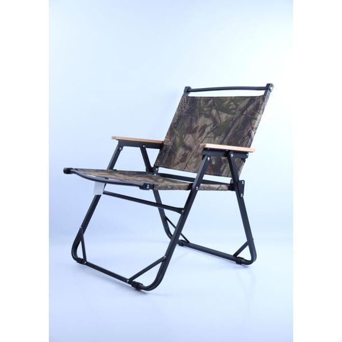 Chaise camping - Pliable - Vert - 1 place - 100 kg max
