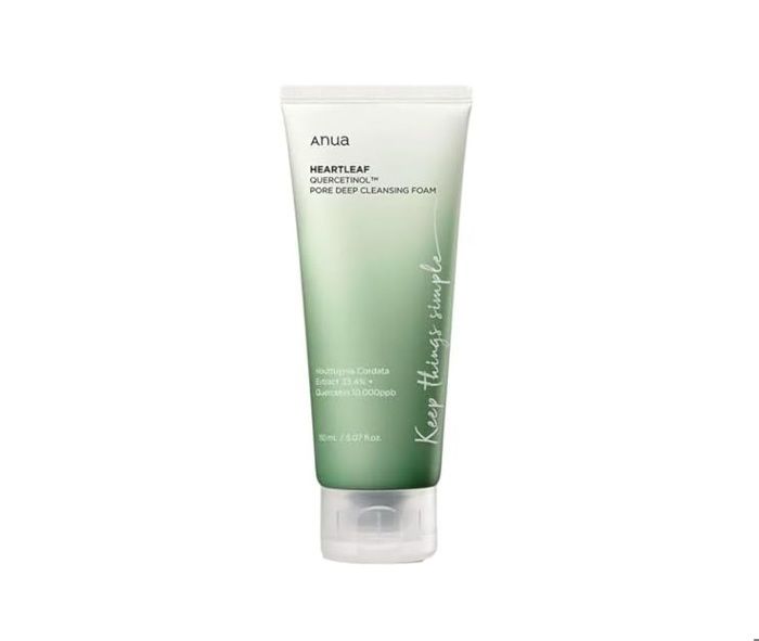 Mousse nettoyante - ANUA - Heartleaf Quercetinol - 150 ml - Purifie les pores - Élimine les impuretés