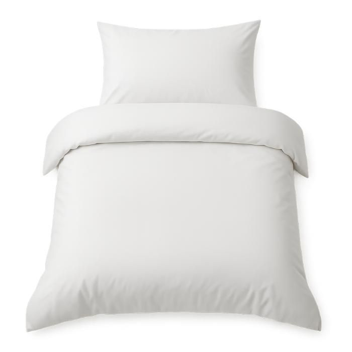 Housse couette  microfibre haute gamme ultra douce toucher peau de pêche 160 x 220 cm + taie oreiller 70 x 50 cm