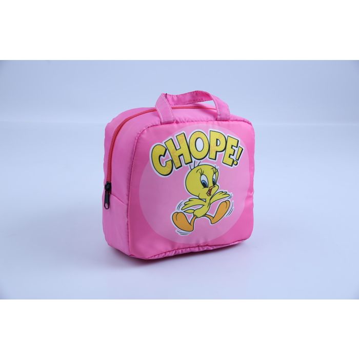 Sac à goûter carré pratique pour écoliers - Motif aléatoire