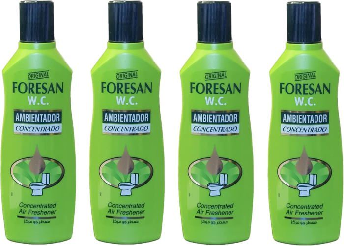 Désodorisant concentré pour toilettes Foresan - 125 ml,  4pcs