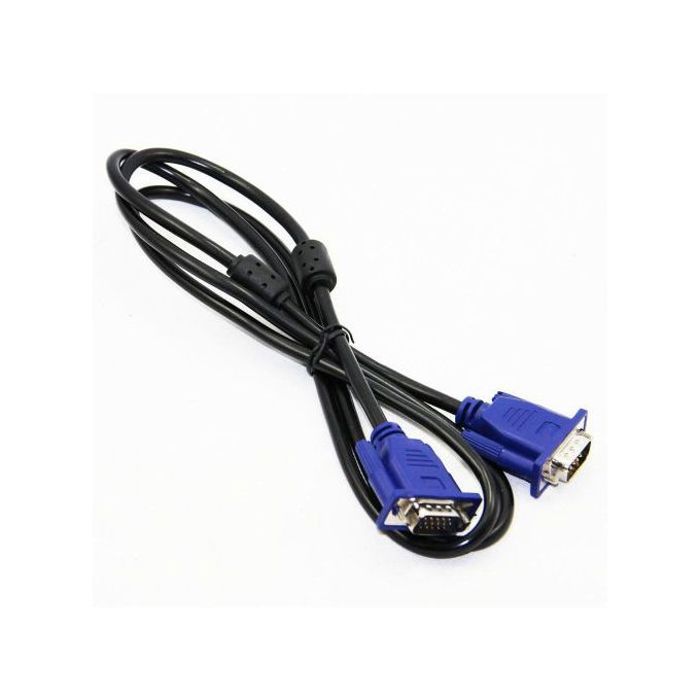 Câble VGA vers VGA - Pour Ordinateur Bureau, PC portable, Moniteur Projecteur