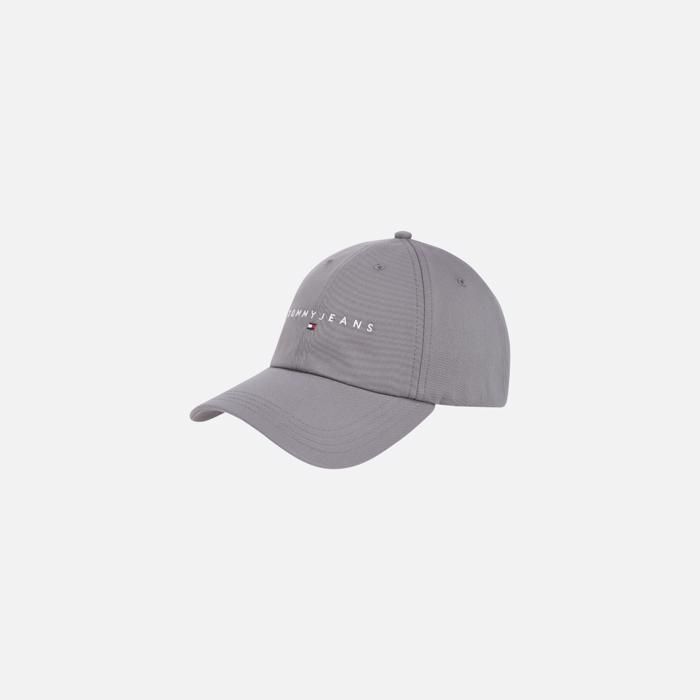 Casquette - Tommy Hilfiger - Tjm Linear Logo - Gris - Adulte - Homme