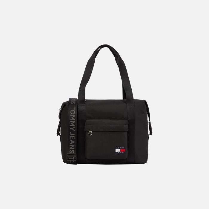 Sac de sport - Tommy Hilfiger - Tjm Ess Daily Duffle - Noir - Zippée - Intermédiaire