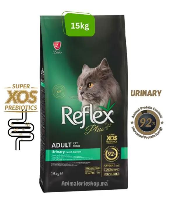 Reflex Urinary Croquettes au Poulet pour Chats 15 kg