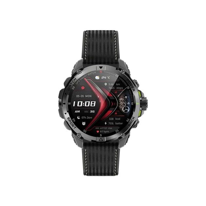 oraimo Watch GT Montre connectée GPS AMOLED 3ATM 1,43" avec deux bracelets interchangeables