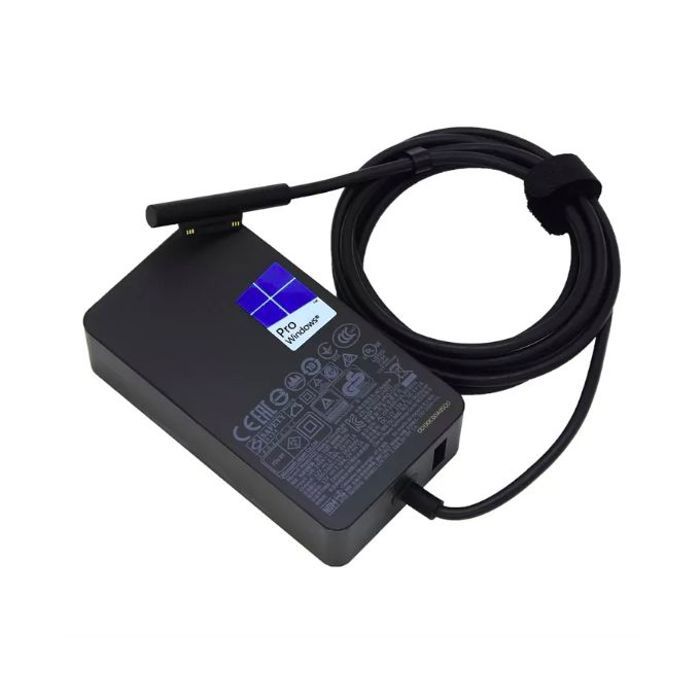 Surface Microsoft Chargeur 65W Pour Pro