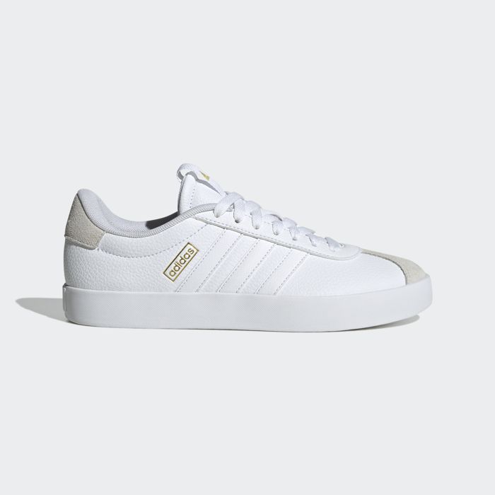 Chaussure - VL Court - 3.0 - Blanc - Lacets - Plat