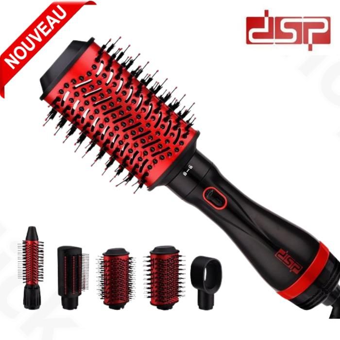 Brosse à Air chaud sèche-cheveux électrique 5 en 1 lisseur, professionnelle Fers à friser et baguettes