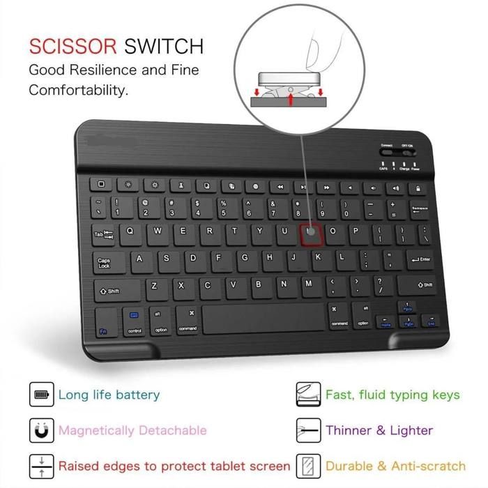 Clavier sans fil Bluetooth pour PC,Tablette,mobile