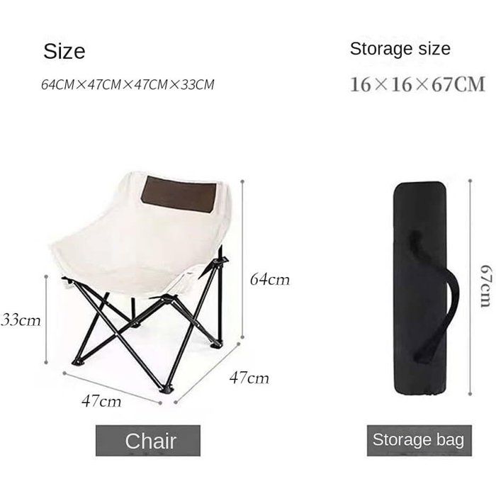 Chaise de camping Chaise pliante compacte