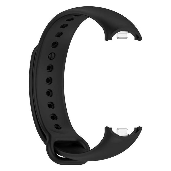 Bracelet de remplacement en silicone souple Noir pour Xiaomi Mi Band 8