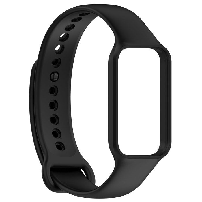 Bracelet de rechange en silicone Noir pour Xiaomi Smart Band 8 Active
