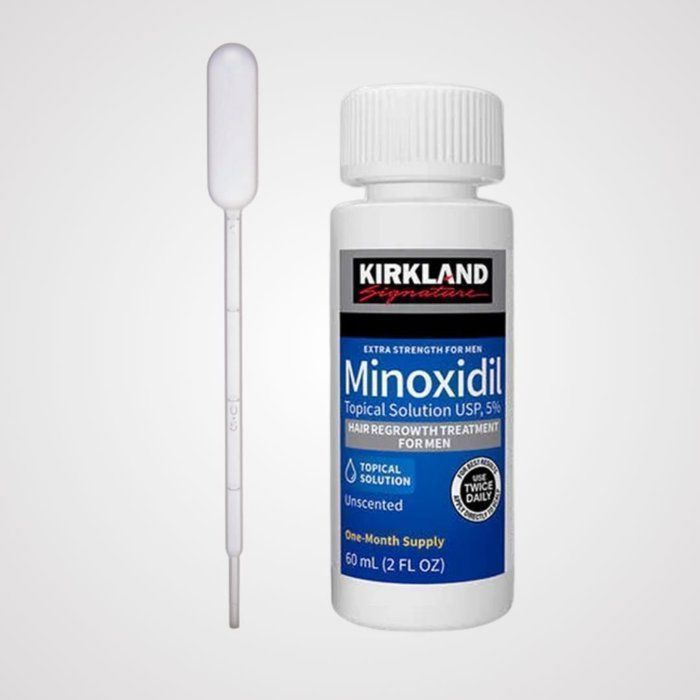 Traitement anti-chute de cheveux - KIRKLAND - Minoxidil 5% - 60ml - Pour hommes - Extra-fort