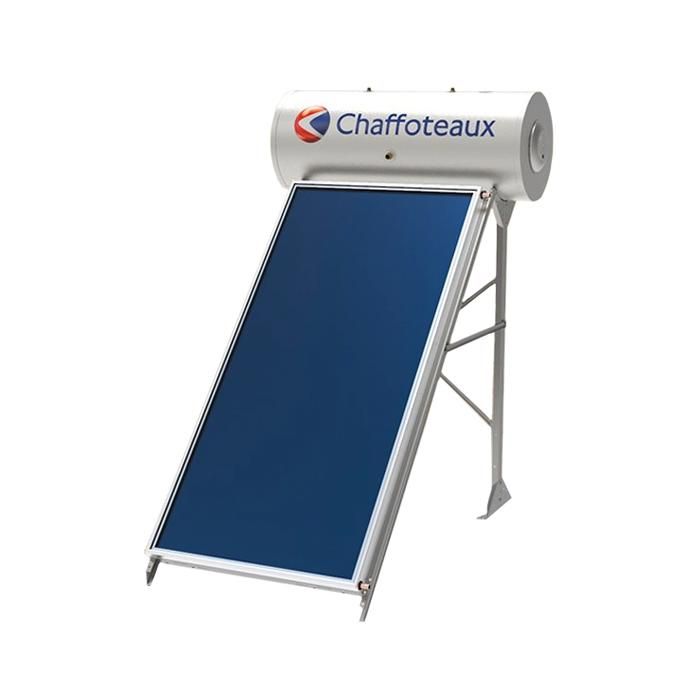 Chauffe-eau solaire - CHAFFOTEAUX - 200L - Installation verticale - 1 capteur - Circulation naturelle