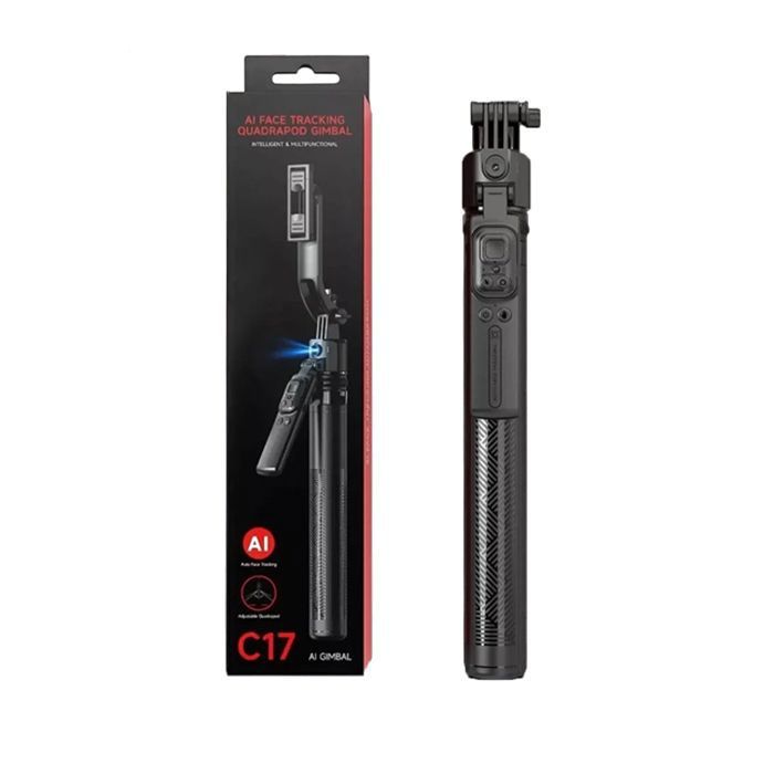 TREPIED DE CAM AVEC AI FACE TRAKING QUADRAPOD GIMBAL