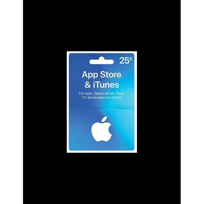 Carte Apple 25€