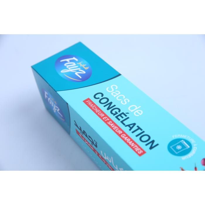 Sac Congélation - Curseur - Fayz - 1L/PM 20U