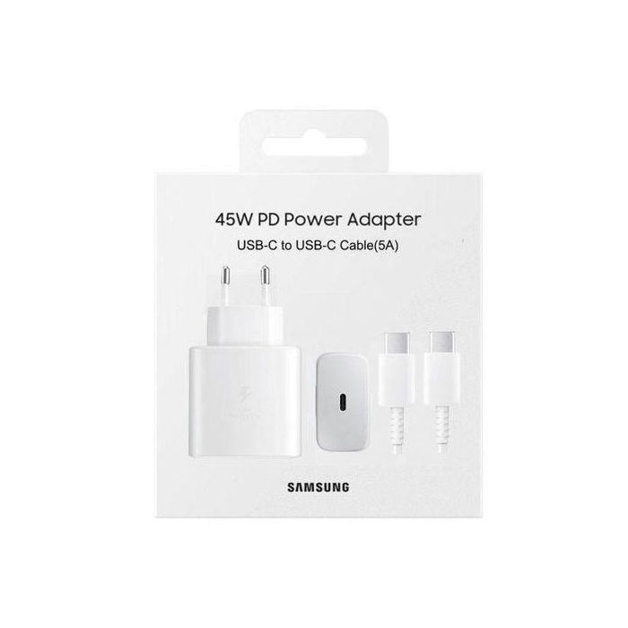 SAMSUNG - Chargeur Rapide 45W Type C To Type C 5A