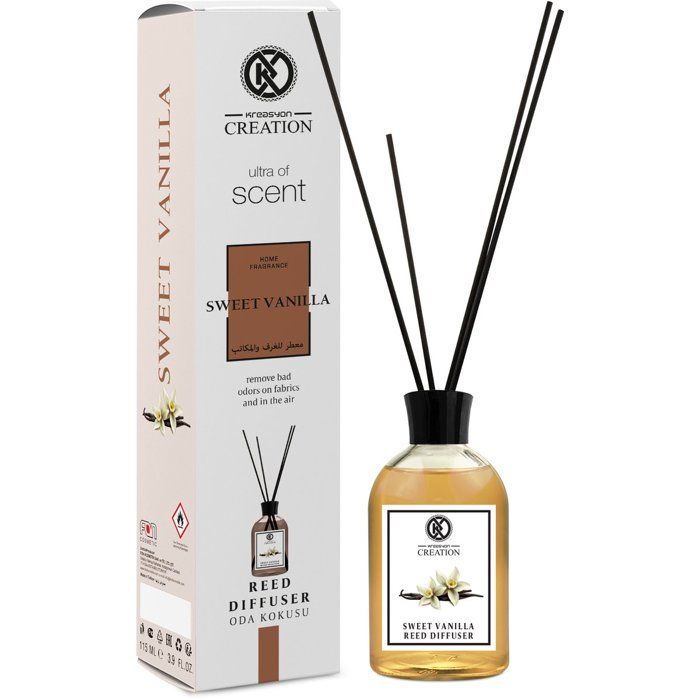 Parfum d’Ambiance Sweet Vanilla – Spray 115 ml – Fragrance Gourmande & Chaleureuse