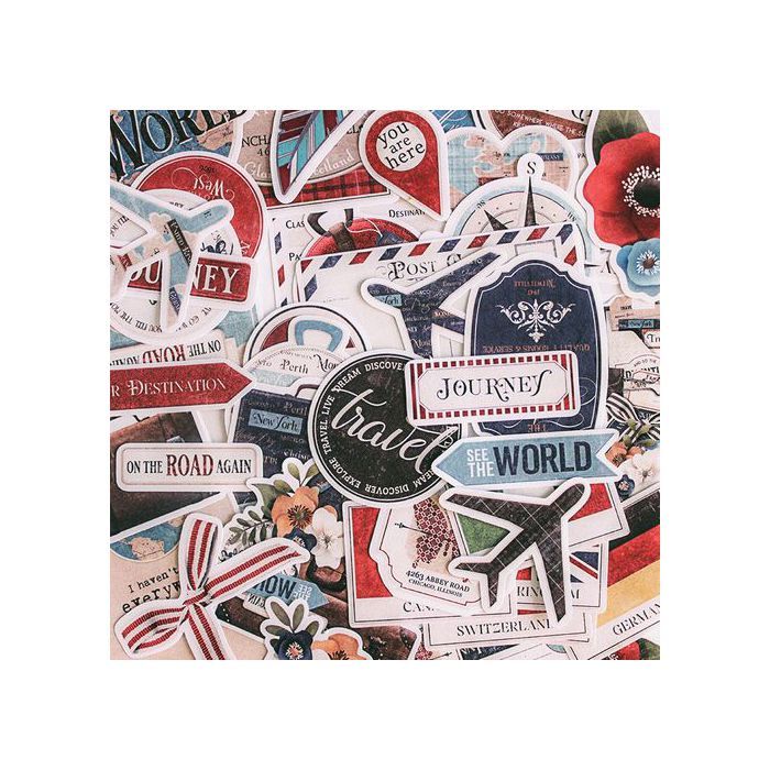travel Stickers Crafts And Scrapbooking stickers book Student label Decorative sticker kids toys lot/12 pcs