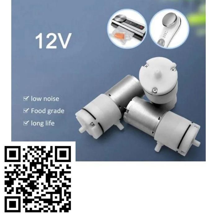 Pompe à air compacte 12V pour aquarium augmente efficacement l’oxygène