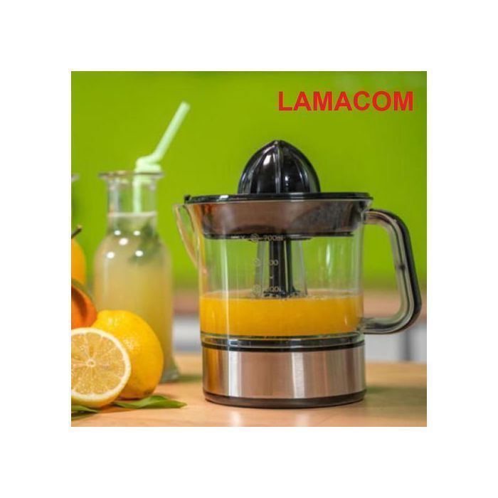 Lamacom Presse-agrumes électrique 700ml Votre meilleur allié en cuisine, Orange & Citron