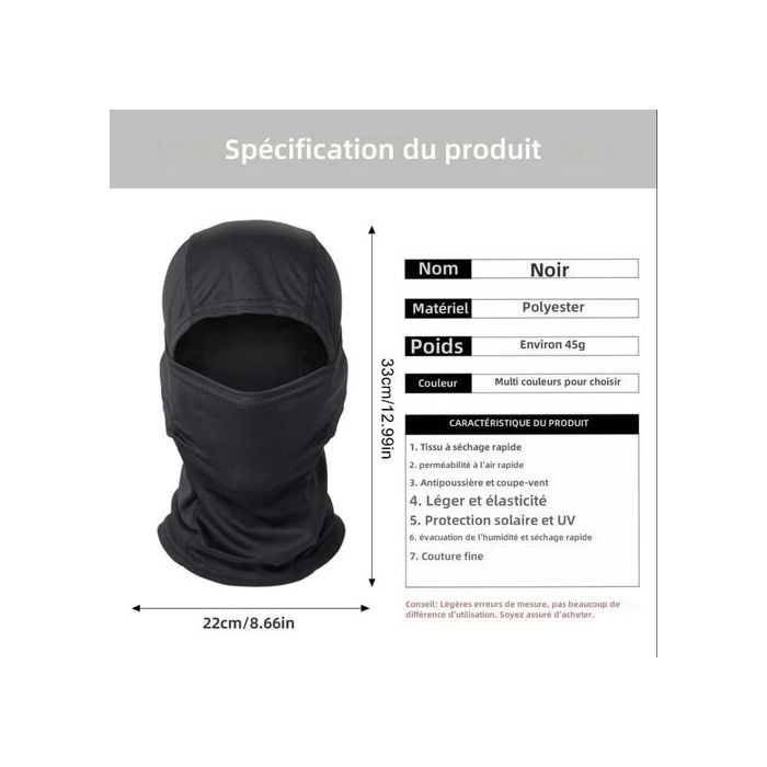 masque moto en plein air pour sport vélo ski  Anti-dérapant et anti-froid