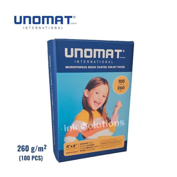 Papier Photo 10CM×15CM (100 PCS) Glossy pour Tous les imprimantes photos