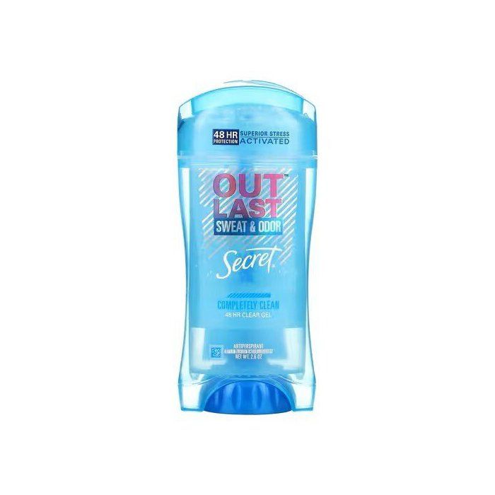 Déodorant - SECRET - Outlast - Gel transparent - 48h protection - Sans parfum